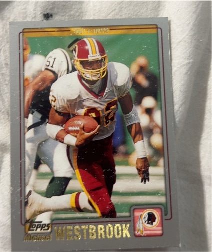 2001 Topps #40 Michael Westbrook — front
