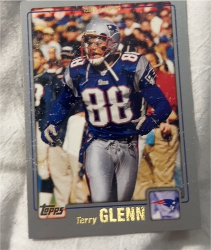 2001 Topps #88 Terry Glenn — front