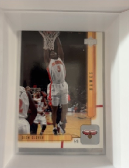 2001-02 Upper Deck #230 Dion Glover — front
