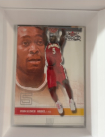 2001-02 Fleer Force #5 Dion Glover — front