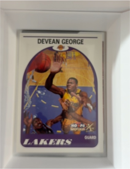 1999-00 Skybox NBA Hoops Decade #91 Devean George — front