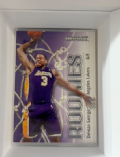 1999-00 SkyBox Impact #189 Devean George — front