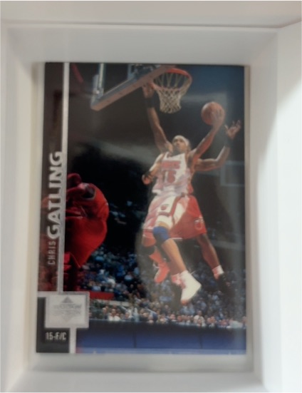 1997 Upper Deck #78 Chris Gatling — front