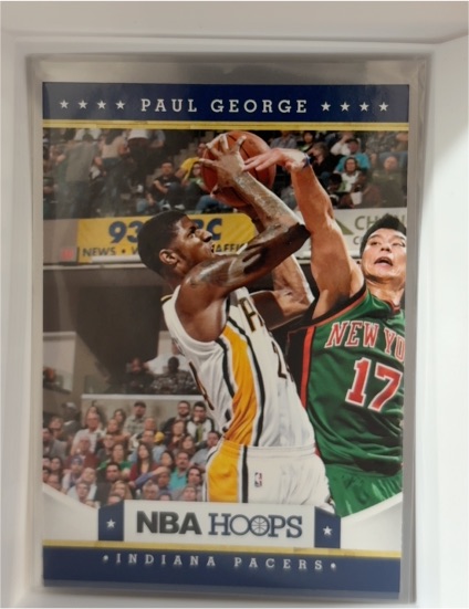 2012-13 Panini NBA Hoops #95 Paul George — front