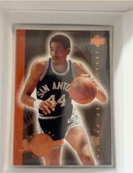 2001-02 Upper Deck Inspirations #78 George Gervin — front