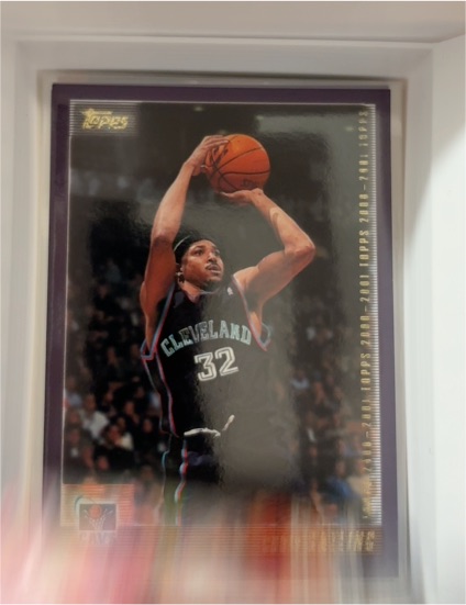 2000-01 Topps #195 Eddie Griffin — front