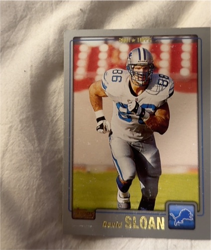 2001 Topps #302 David Sloan — front