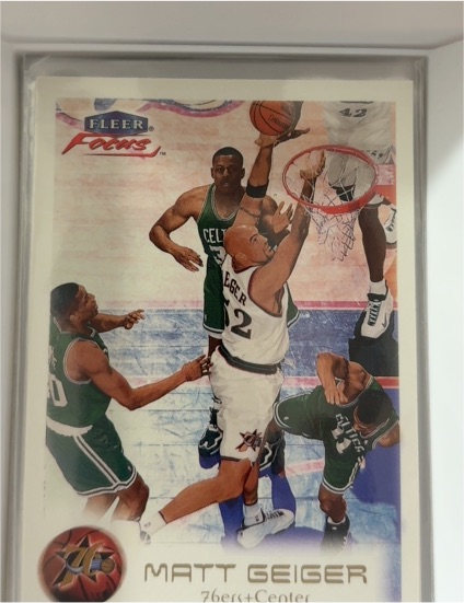 1999-00 Fleer Focus #73 Matt Geiger — front