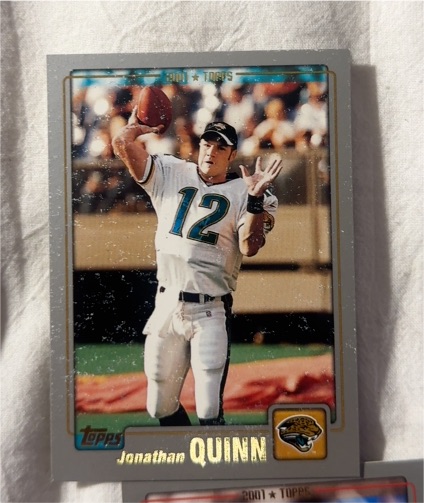 2001 Topps #299 Jonathan Quinn — front