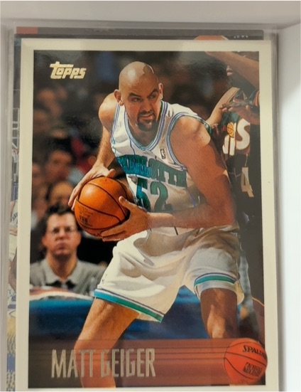 1996-97 Topps #53 Matt Geiger — front