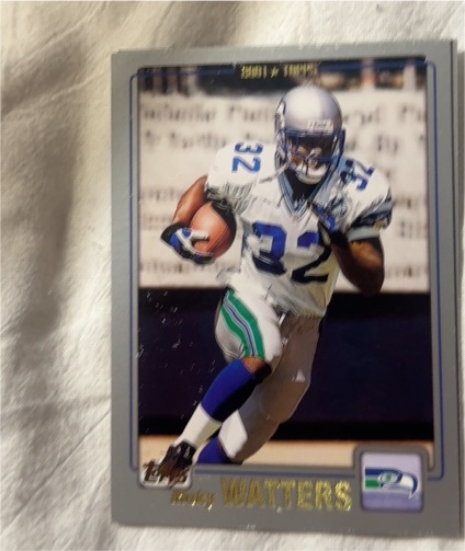 2001 Topps #29 Ricky Watters — front