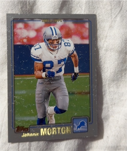 2001 Topps #46 Johnnie Morton — front