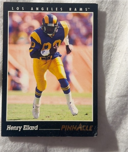 1993 Pinnacle #318 Henry Ellard — front