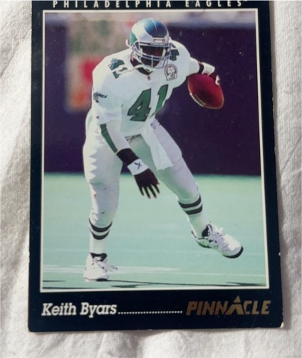 1993 Pinnacle #193 Keith Byars — front