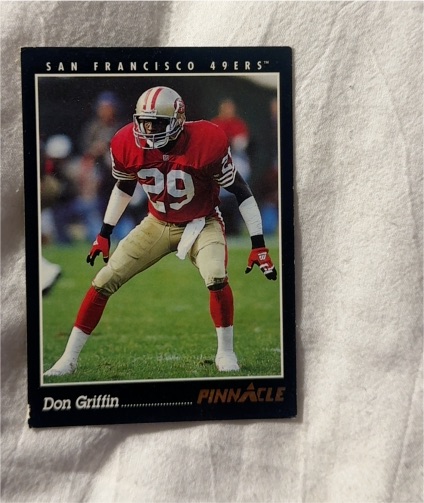 1993 Pinnacle #215 Don Griffin — front