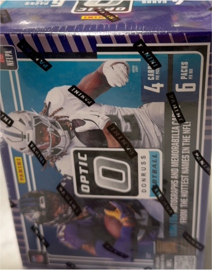 2025 Panini Donruss Optic Football Blaster Box — front