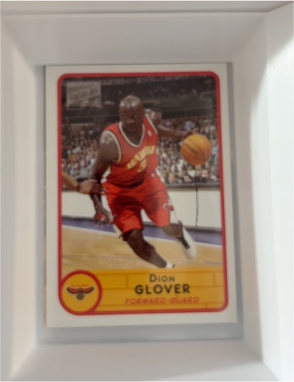 2003-04 Bazooka #215 Dion Glover — front