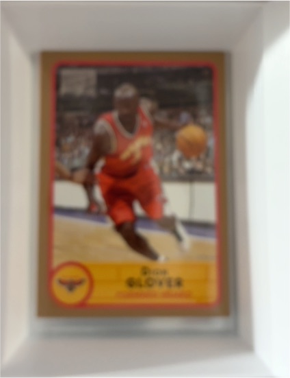 2003-04 Bazooka #215 Dion Glover — front