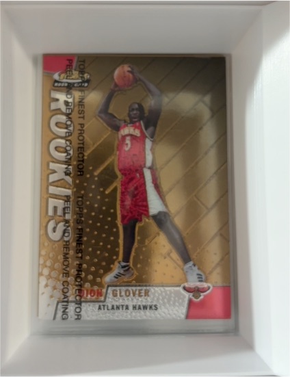 1999-00 Topps Finest #117 Dion Glover — front