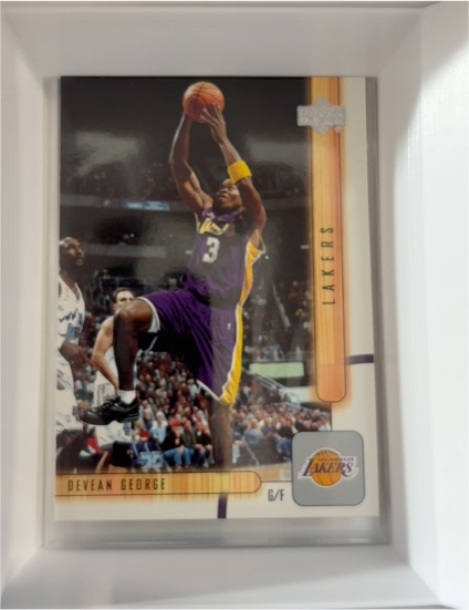 2000-01 Upper Deck #6 Devean George — front