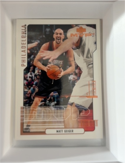 2000-01 Upper Deck MVP #126 Matt Geiger — front