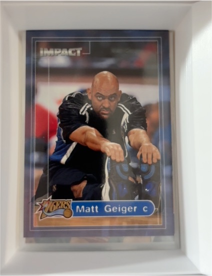1999-00 SkyBox Impact #c Matt Geiger — front