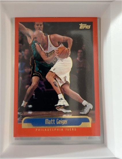 1999-00 Topps #126 Matt Geiger — front