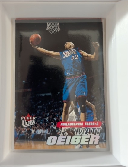 2000-01 Fleer Ultra #148 Matt Geiger — front