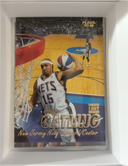 1997-98 Fleer #326 Chris Gatling — front