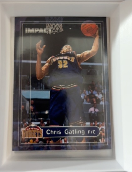 1999-00 SkyBox Impact #32 Chris Gatling — front