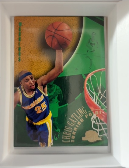 1995-96 SkyBox Premium #137 Chris Gatling — front