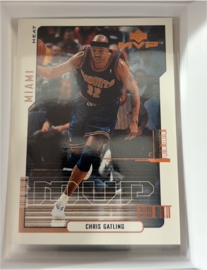 2000-01 Upper Deck MVP #45 Chris Gatling — front