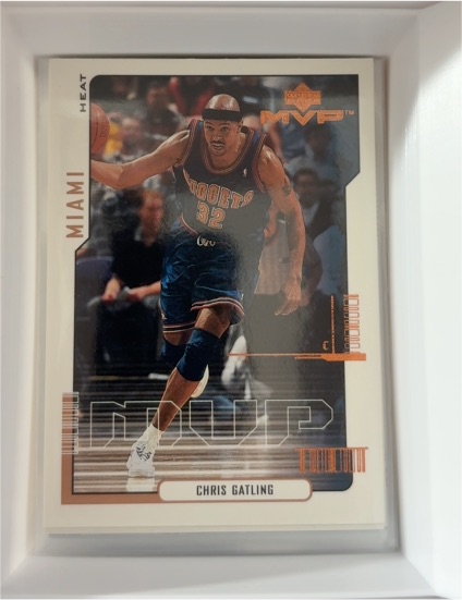 2000-01 Upper Deck MVP #45 Chris Gatling — front