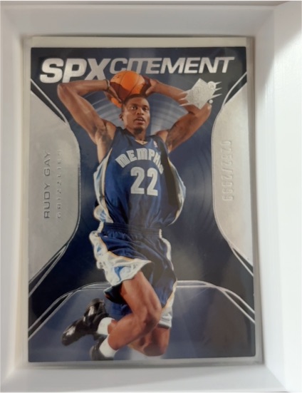 2006-07 SPx SPxcitement #SPX-7 Rudy Gay — front