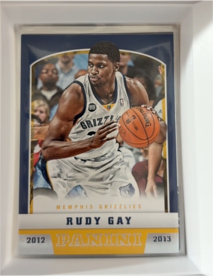 2012-13 Panini #147 Rudy Gay Memphis Grizzlies — front