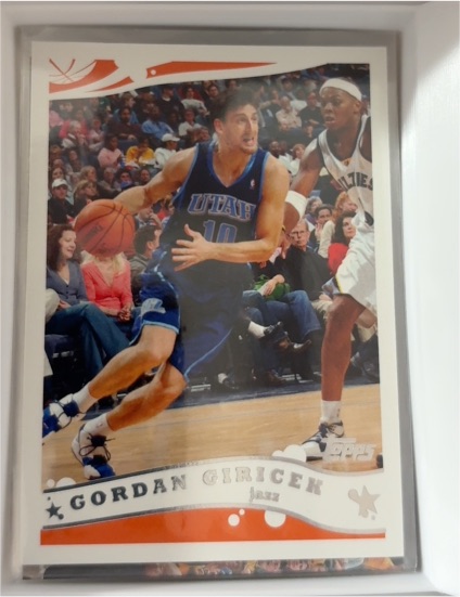 2005-06 Topps #215 Gordan Giricek — front