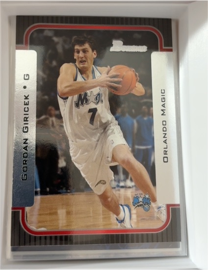2003-04 Bowman #15 Gordan Giricek Orlando Magic — front