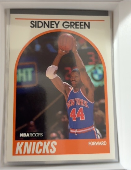 1989-90 NBA Hoops #97 Sidney Green — front