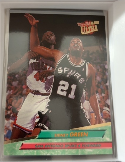 1992-93 Fleer Ultra #166 Sidney Green — front