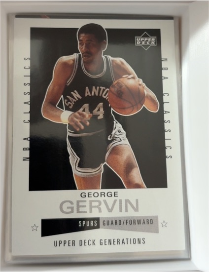 2002-03 Upper Deck Generations #136 George Gervin — front