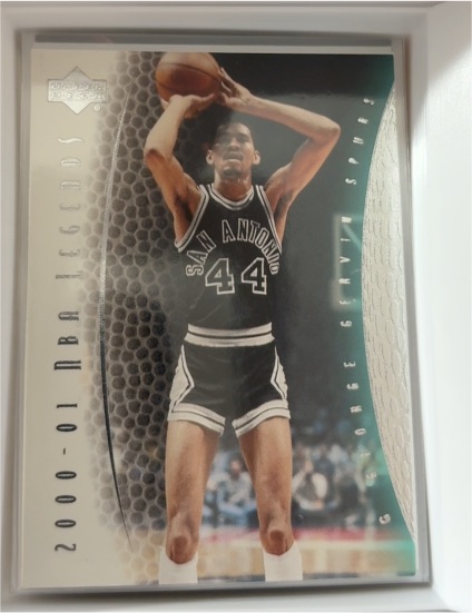 2000-01 Upper Deck NBA Legends #44 George Gervin — front