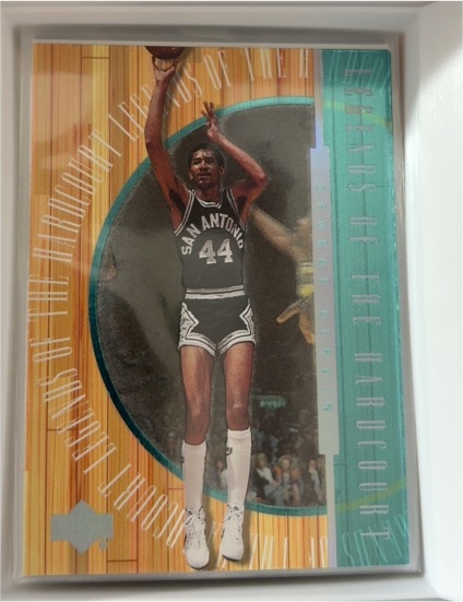 1999-00 Upper Deck Hardcourt Legends of the Hardcourt #L6 George Gervin — front