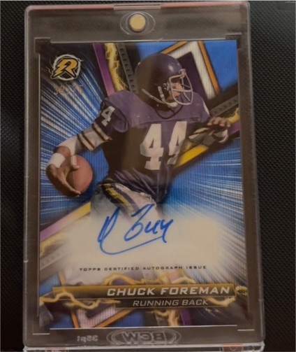 2023 Topps Composite Resurgence Signatures #RA-CFO Chuck Foreman — front