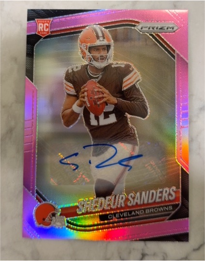 2025 Panini Prizm #302 Shedeur Sanders — front