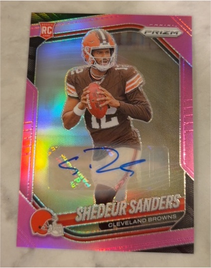 2025 Panini Prizm #302 Shedeur Sanders — front