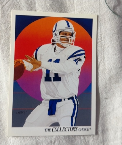1991 Upper Deck #81 Jeff George Indianapolis Colts — front