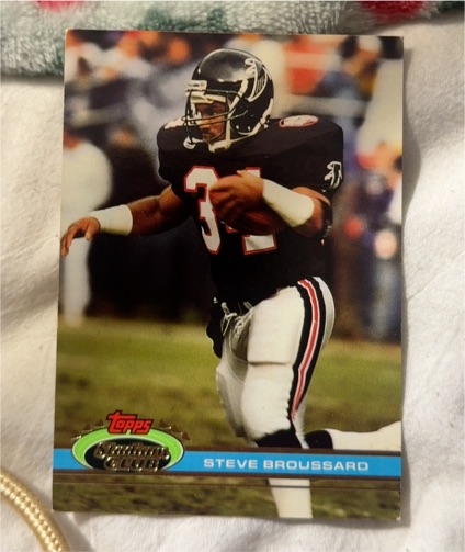 1991 Topps Stadium Club #100 Steve Broussard — front