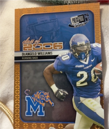2006 Press Pass SE Class of 2006 #CL8 DeAngelo Williams — front