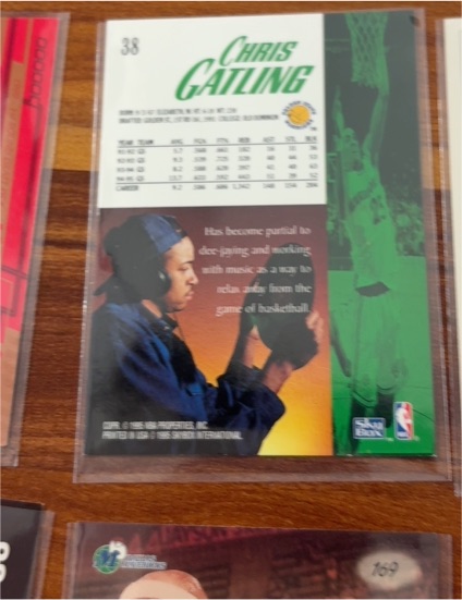 1993-94 Fleer Ultra #38 Chris Gatling — front