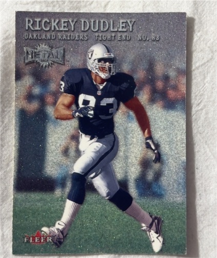 2000 Fleer Metal #90 Rickey Dudley — front